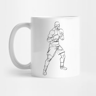 boxing art Mug